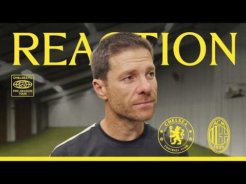 ALONSO reacts post-Milan | Chelsea 3-0 AC Milan | Pre-Season 2026/27
