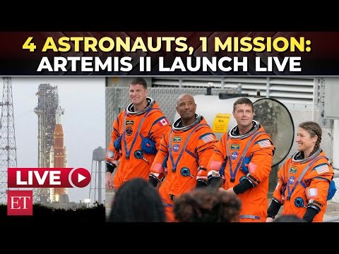 NASA’s historic Moon mission with four astronauts: Artemis II Launch LIVE