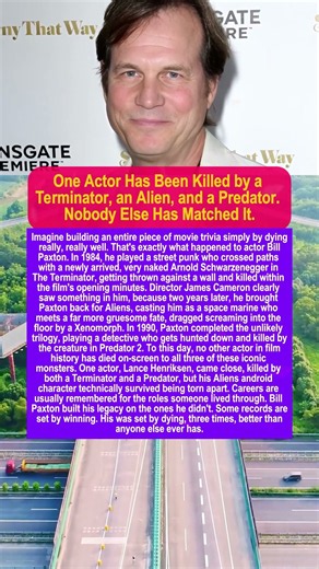 Bill Paxton: The Actor Who Died Three Times to Hollywood's Deadliest Monsters