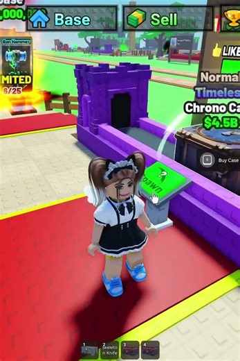 TIMELESS CASE in Roblox My Knife Farm #roblox #robloxclips #robloxshorts