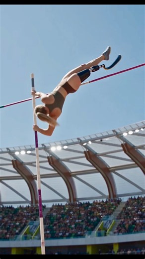 She Never Let Anything Stop Her 🦿🔥 | Incredible Para Athlete #usa #
