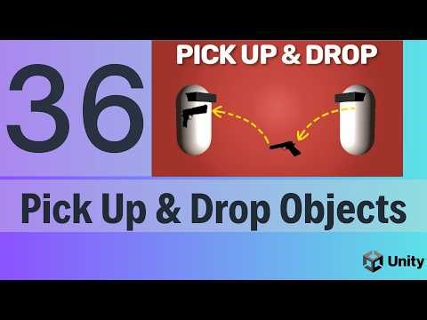 How to Pick Up and Drop Objects in Unity Using Raycast (Step-by-Step)