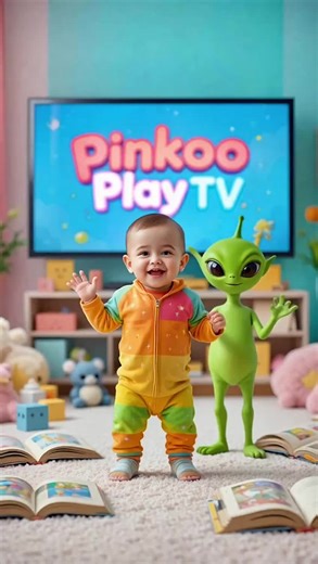 Baby and His Friend are Dancing 👽 🛸 👶 | Cartoon Character Dancing | Kids favorite character Green Alien 👽 song 🎵 #uktiktok #dance #kidssong #cartoonforkids #creatorsearchinsights @Popseekeys English Vocabulary @Cartoon Giggles TV