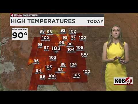 Monday morning forecast: Record highs possible