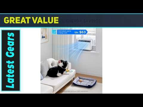 Midea 12,000 BTU U Shaped Smart Inverter AC Best Quiet Window Air Conditioner