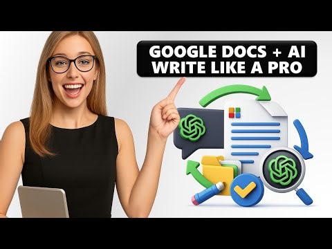 AUTOMATE GOOGLE DOCS Writing with CHATGPT: Professional Tone Fast