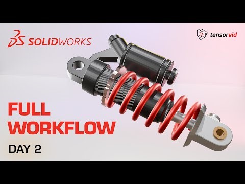 SolidWorks Tutorial for Absolute Beginners | Creating Damper from scratch | Day 2