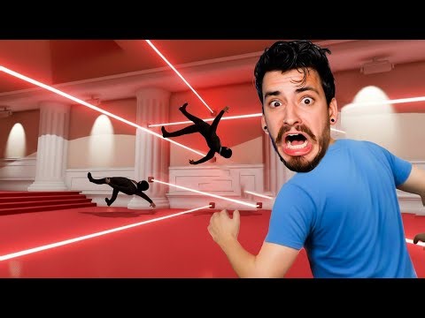 I Tried ESCAPING A LASER ROOM...