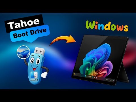 Create macOS Tahoe Bootable USB on Windows (Fully Offline 2025)