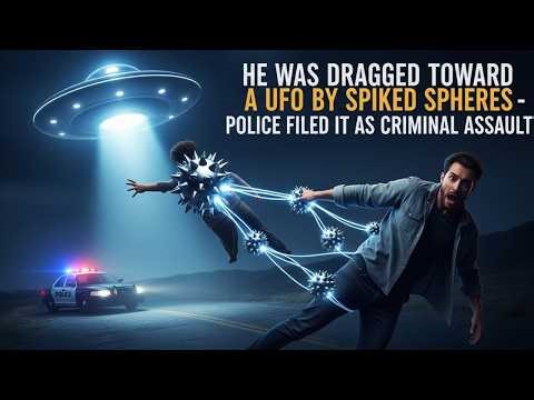 "He Was Dragged Toward a UFO by Spiked Spheres - Police Filed It as Criminal Assault"