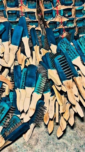 Making a Stiff Wire Washing Brush 🤯