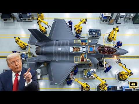 Inside the F-35 Factory: How America Builds the World’s Most Advanced Stealth Fighter (Full Process)