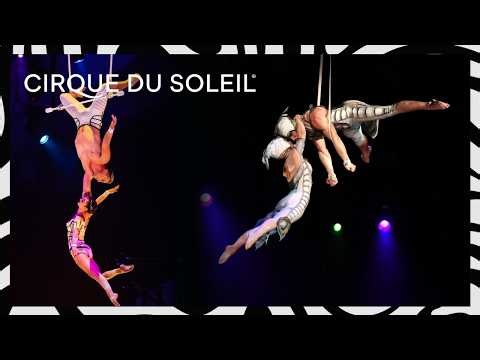 Duo In The Air Featuring Trapeze & Aerial Straps | Cirque du Soleil