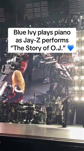 Blue Ivy Joins Her Dad Jay-Z for “The Story of O.J.” at SoFi Stadium