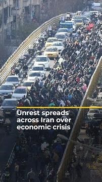 Iran faces growing protests amid deepening economic crisis | #ajshorts