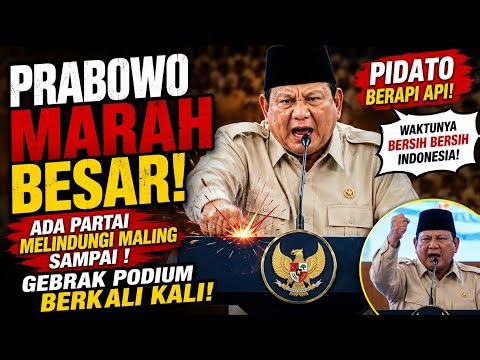 GEBRAK PODIUM!!! PIDATO BERAPI API PRESIDEN PRABOWO PADA PELUNCURAN OPERASIONAL KOPDES MERAH PUTIH 