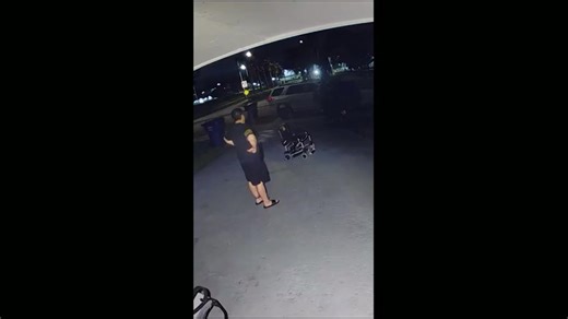 Thrifted electric wheelchair explodes into flames