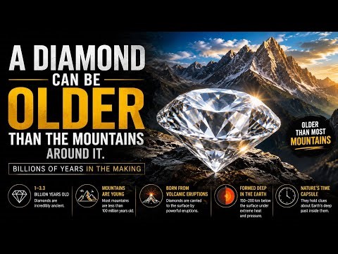 Diamonds Are Older Than Mountains — The Reality Inside Every Stone 