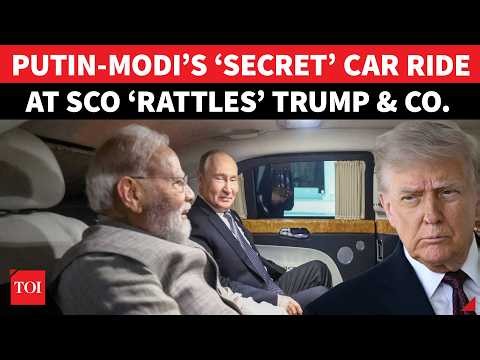 ‘WORLD DOMINANCE’: Putin-Modi’s ‘Car Diplomacy’ Returns At SCO; SHOCK Defiance To U.S’ ‘Arrogance’