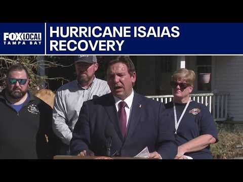 DeSantis requests federal assistance for Hurricane Isaias recovery