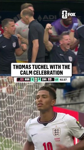 Thomas Tuchel was cool, calm, and collected after England's go ahead goal