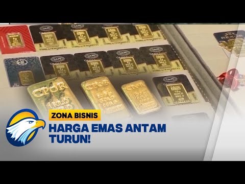 Emas Turun Drastis, Antam Jual 2,5 Juta per Gram - [Zona Bisnis]