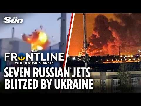 Russian Air Force blitzed as TWO top generals assassinated and Putin drones provoke NATO