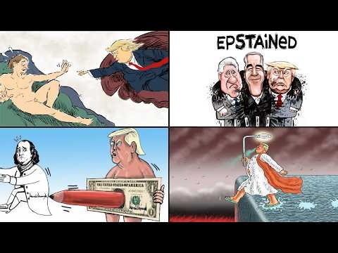 Trump and Global Political Cartoon | World News, Leadership and Politics Commentary | APRIL 16