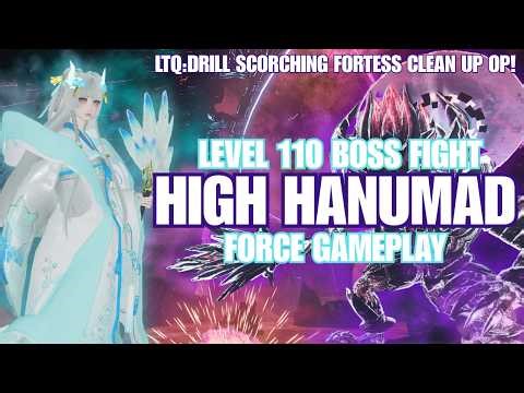 [PSO2:NGS] High Hanumad Boss Fight - LTQ - Fo/Te
