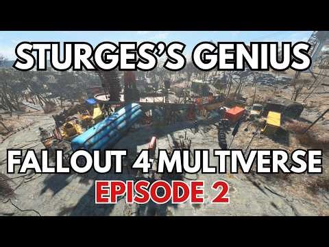Red Rocket Settlement Tour - Fallout 4 Multiverse Ep 2 [Modded] Husband & Wife Building Team