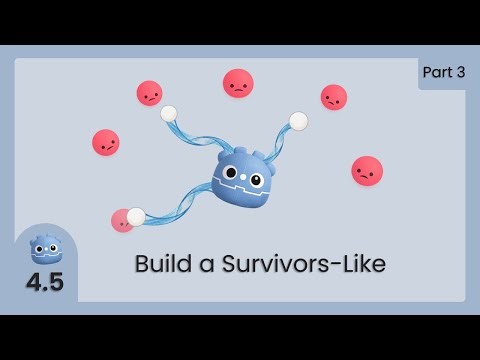 Godot 4.5 Beginner Tutorial: Auto-Aim Turrets & Nearest Enemy Logic (Part 3)