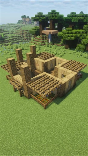Minecraft Survival Base 🏡 #minecraft #minecraftbuilding #minecrafttutorial #easyhouse