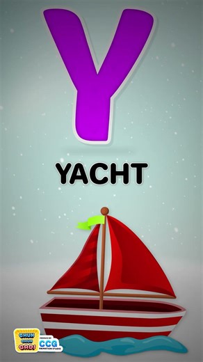 Learn Letter Y 🔤 | Y for Yacht ⛵ | ABC Phonics Song for Kids & Toddlers