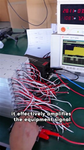 The signal amplifiers are currently in production. #signal #machine #dji #drone #cnc #factory