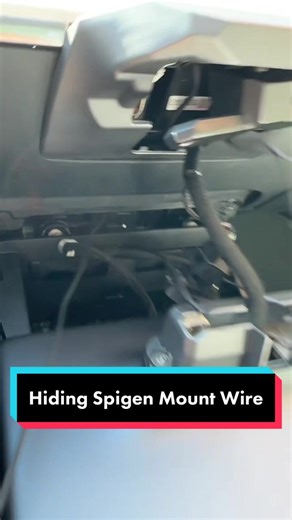 Tesla Model 3 Spigen Mount Wire Hidden: Valet Mode Without Key