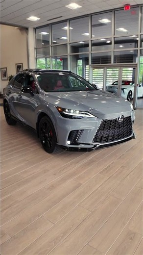2027 Lexus RX 500h F SPORT In Red & Black