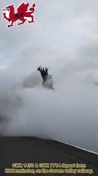 GWR 1450 & GWR 7714 depart from Kidderminster, on the Severn valley railway.