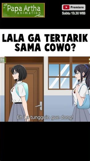 LALA GAK TERTARIK SAMA COWOK KAH? #animasisekolah #fyp