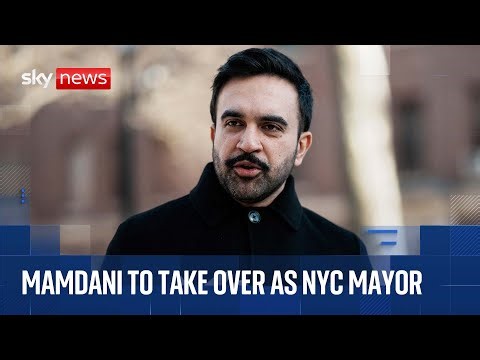 Mamdani makes announcement ahead of taking over as New York's mayor
