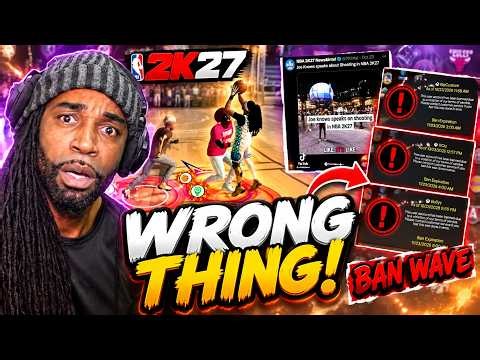 2K IS BANNING PLAYERS AGAIN… WHILE NBA 2K27 and THING GETS WORSE