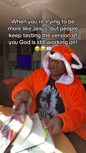 😂📖 Me: Lord, I’m working on my patience, my temper, and controlling my tongue.