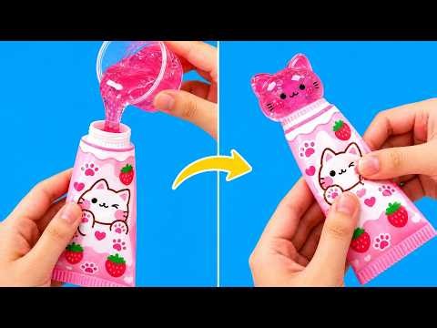 🩷 Fidget Time! ✨ Satisfying DIYs to make at home