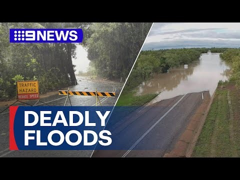 Queensland's floods turn deadly, as regions prepare for more rain | 9 News Australia