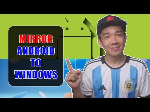 How to Mirror Android Screen to your Windows PC & Laptop Using USB