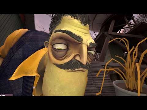 HELLO NEIGHBOR PROTOTYPE 4 THE NEIGHBOR UPCLOSE