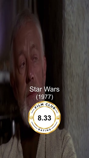 Film Club: Star Wars (1977) Mark Hamill, Harrison Ford, Carrie Fisher, Alec Guinness Score 8.33