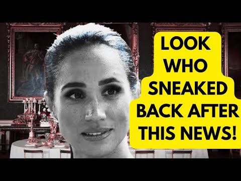 MARKLE ..LOOK WHO IS BACK AGAIN #royal #princeharry #meghan