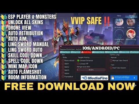 Mobile Legends Hack Android Ios Mod Apk Mlbb Hack mobile legends bang bang mod menu MAPHACK FREE
