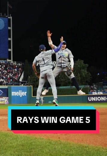 The Rays head home 1 win from their first World Series appearance since 2020! #mlb #baseball #Postseason #ALCS @TAMPA BAY RAYS