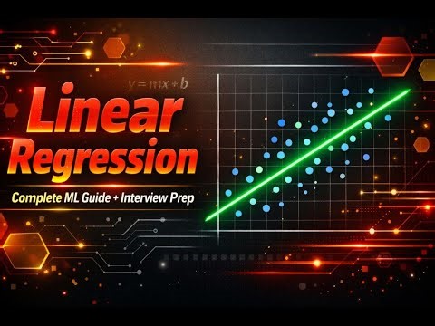 Linear Regression Explained | From Basics to FAANG Interview Questions Complete ML Guide